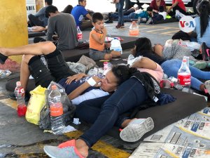 Centroamericanos esperan en México a que se cumpla el PPM para ingresar a EEUU (VIDEOS)