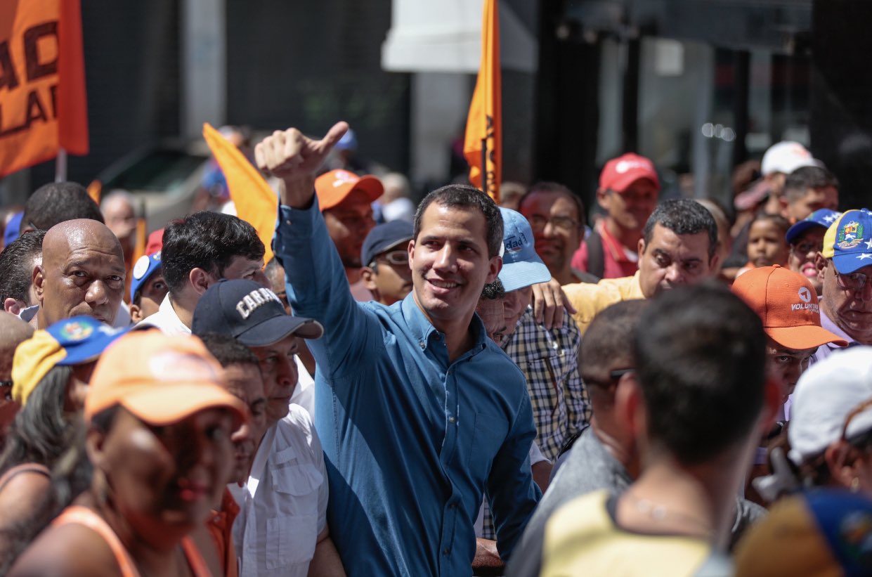 Más del 50% de los venezolanos respaldan a Guaidó como el presidente de la transición, según Hercon