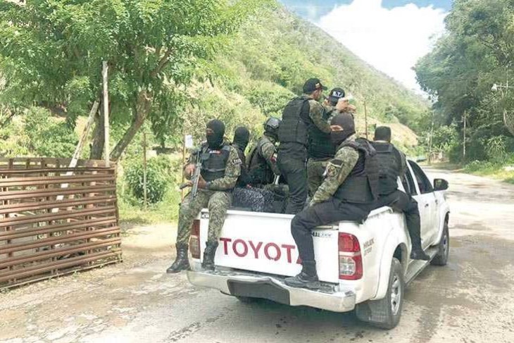 Caen tres integrantes de la banda “El Cagón” durante enfrentamiento con las Faes en Trujillo