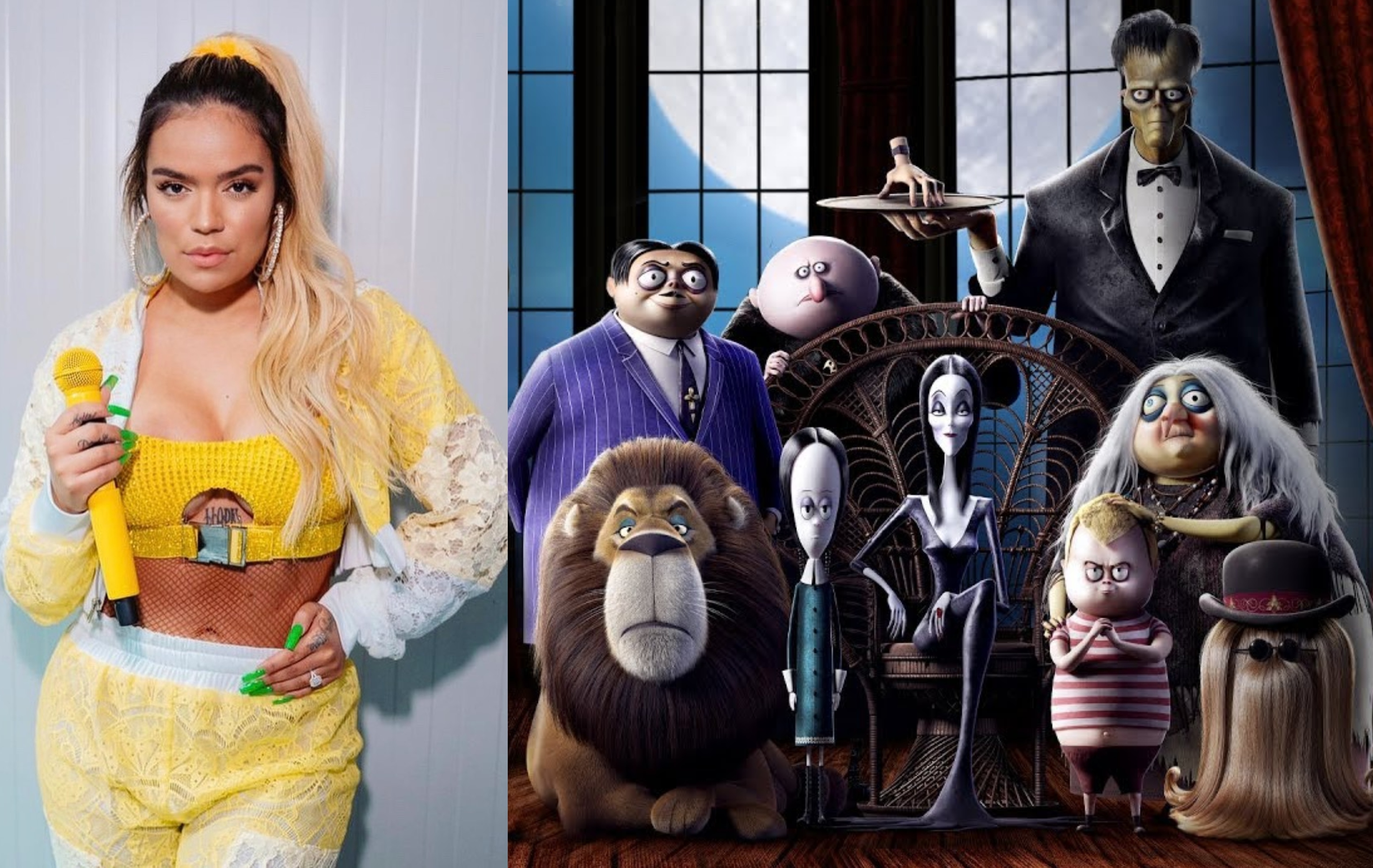 GRANDES LIGAS: Karol G canta junto a Snoop Dogg para la película “La familia Addams” (+TRÁILER)