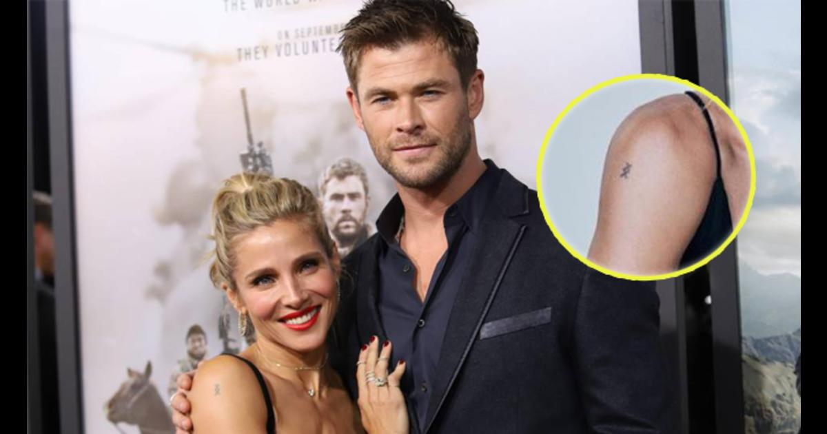 Elsa Pataky se tatuó una runa nórdica 10 años antes de conocer a su esposo…  Thor (foto)