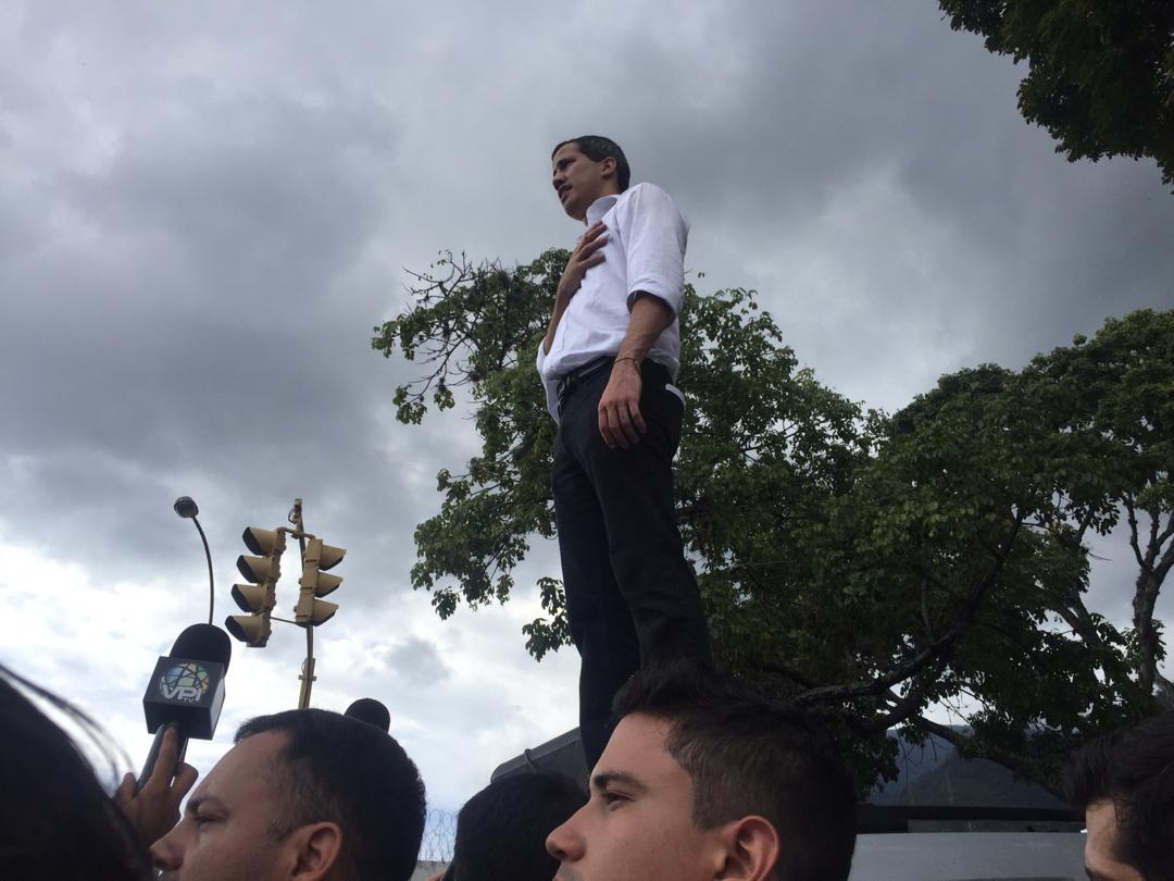 Guaidó anuncia convocatoria de nueva movilización para este #18Nov