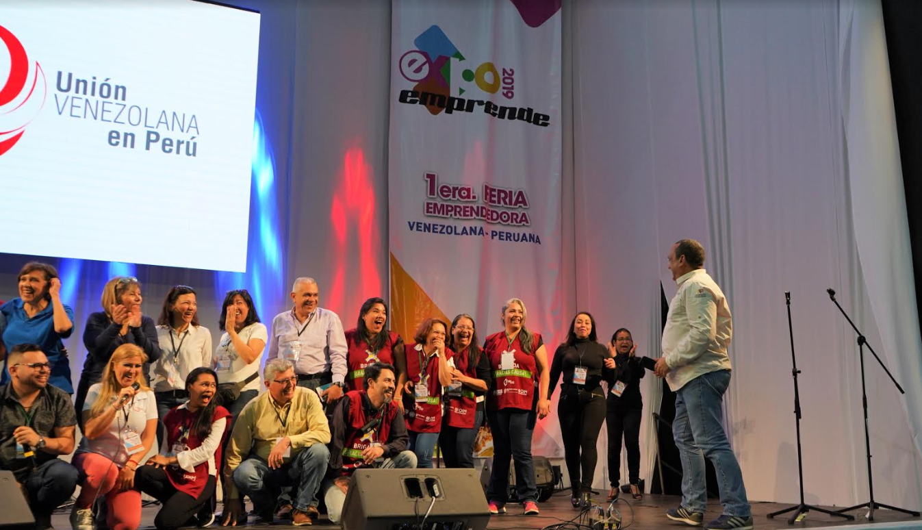 Expo-emprende: Presentan más de 110 emprendimientos venezolanos en Perú