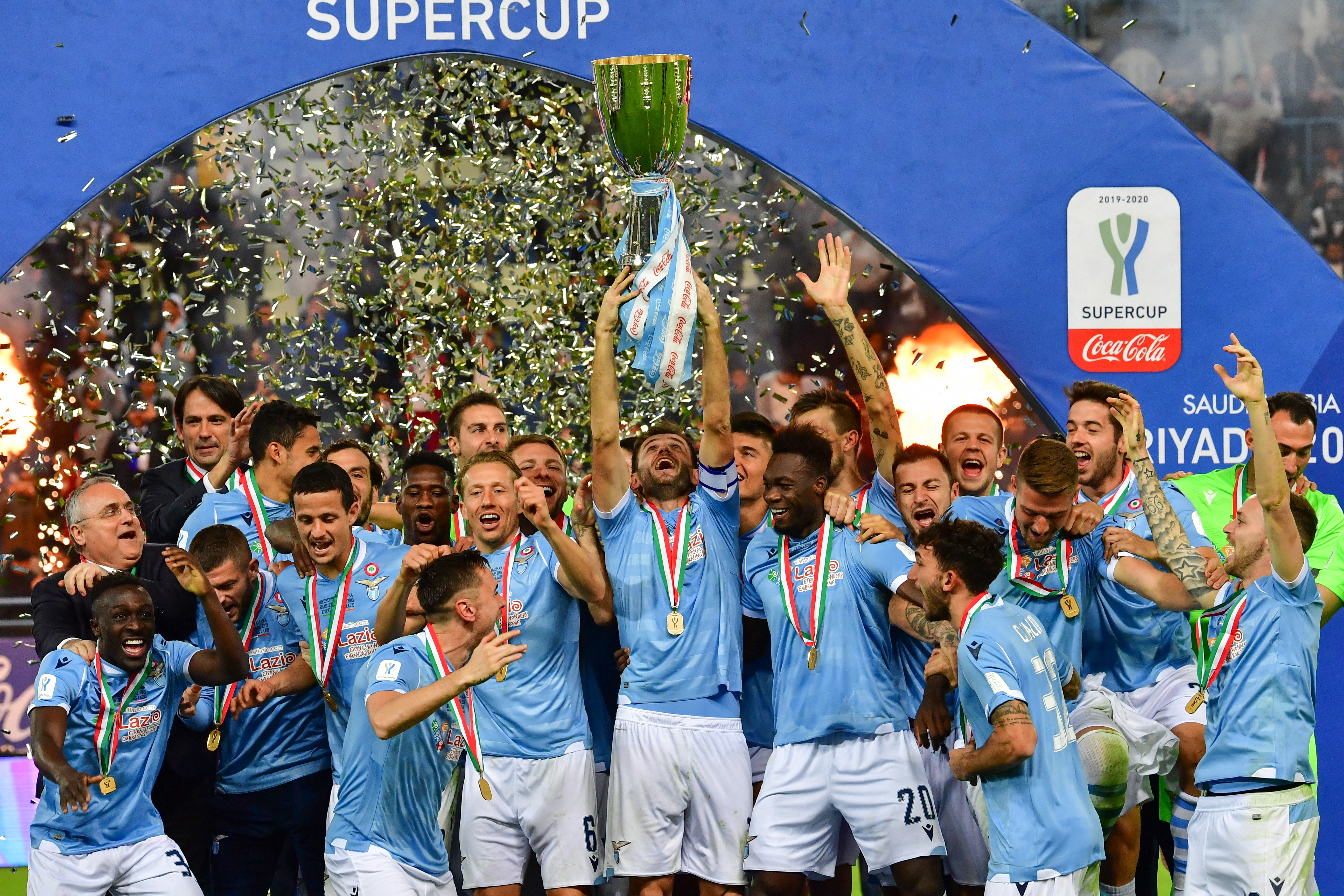 Lazio sorprende a Juventus y se lleva la Supercopa de Italia