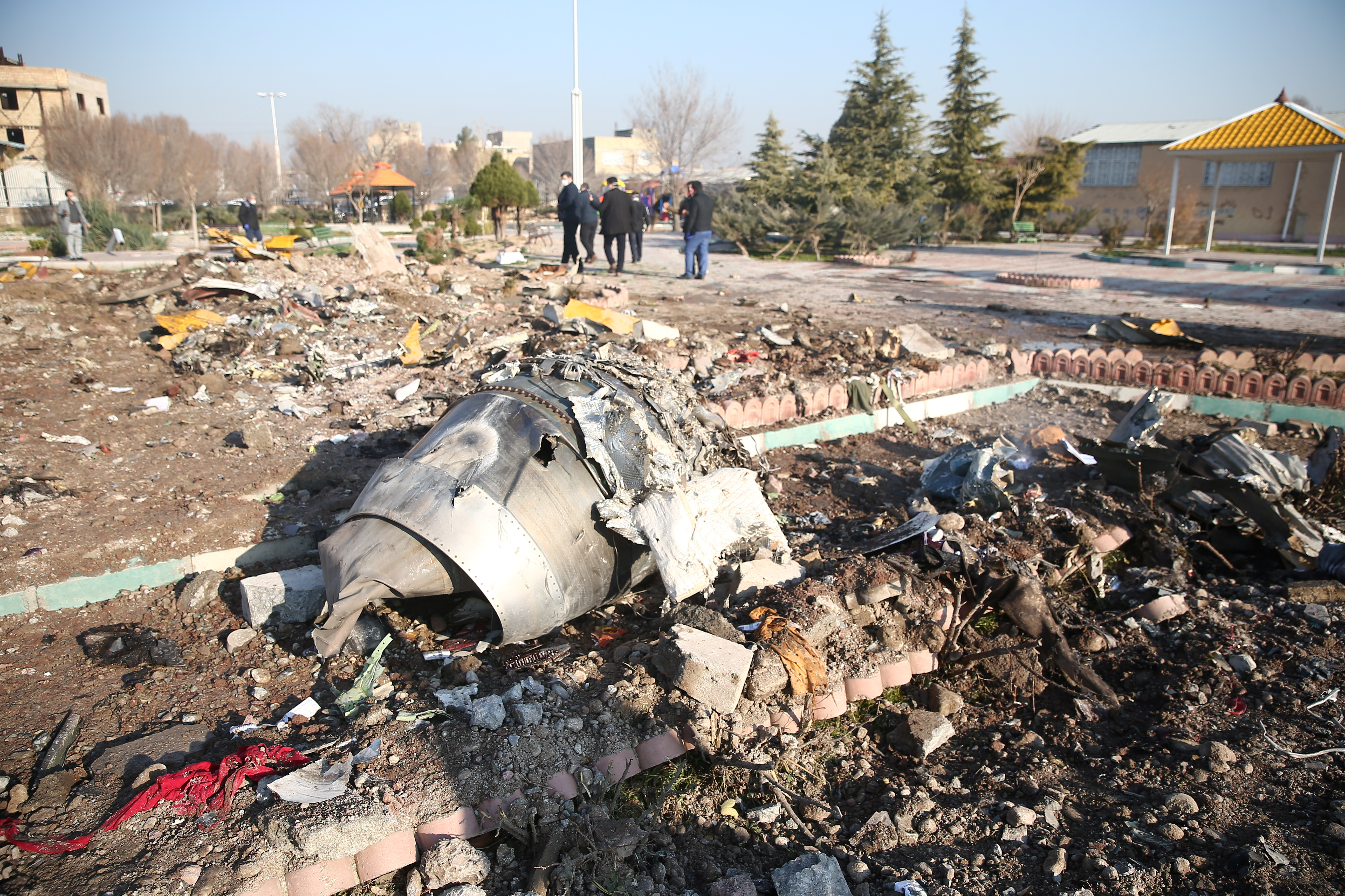 Hallaron las cajas negras del avión ucraniano que se estrelló en Irán