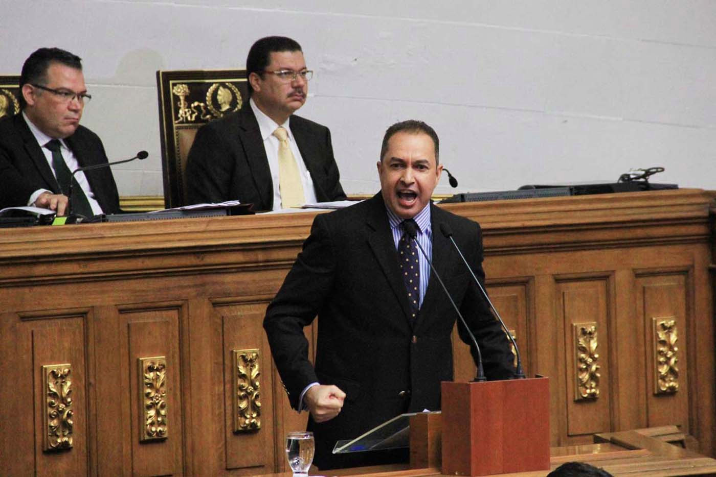 Richard Blanco en la primera intervención virtual de la AN instó a un Gobierno de Unidad Nacional