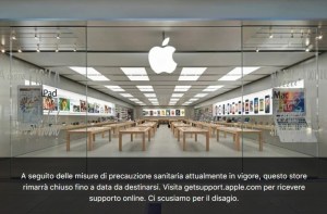 Coronavirus: Apple cerró todos sus locales en Italia