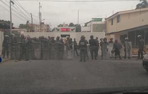 CNE de Lara amaneció militarizada este #13Mar (fotos)
