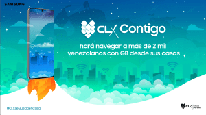 CLX Contigo hará navegar a más de 2 mil venezolanos con GB desde sus casas