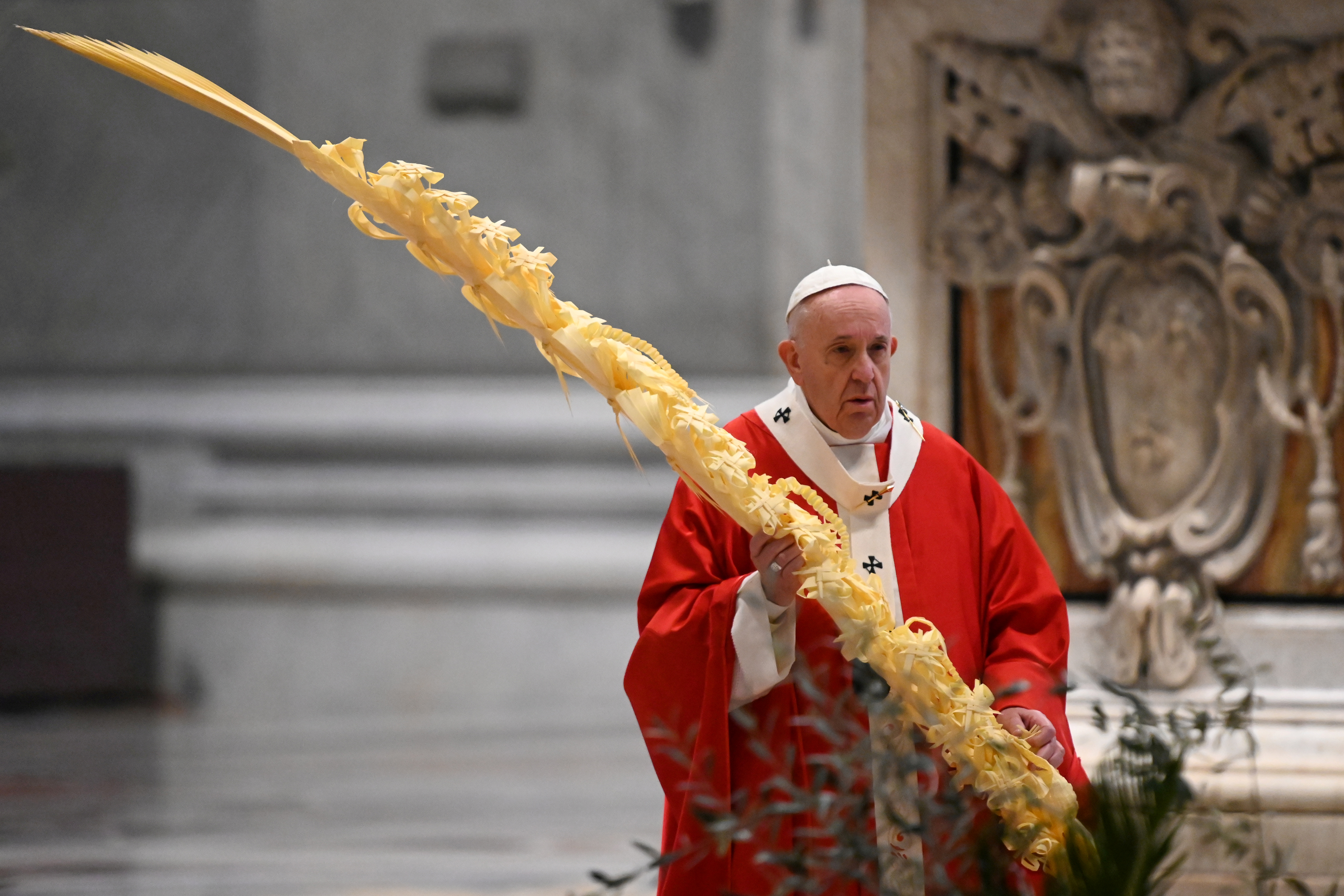 El papa Francisco inicia una Semana Santa sin fieles por el coronavirus (Fotos)