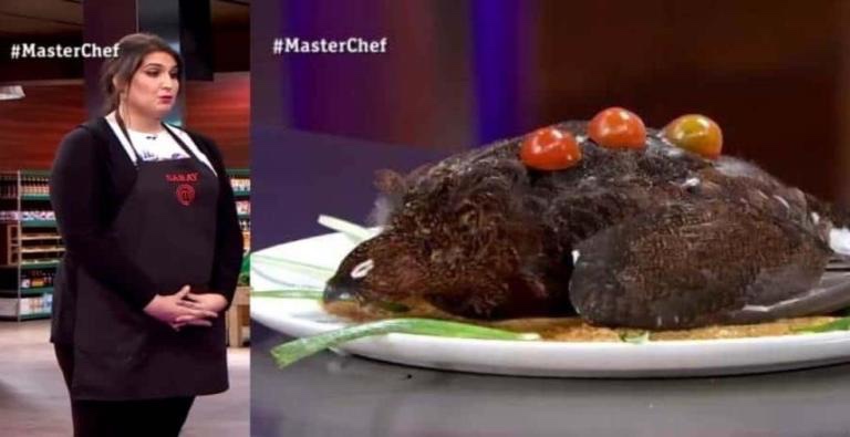 “Vete de una vez”: el garrafal regaño que recibió participante de Master Chef al presentar un pájaro crudo y con plumas