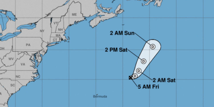 La depresión tropical Omar pronto se disipará en el Atlántico