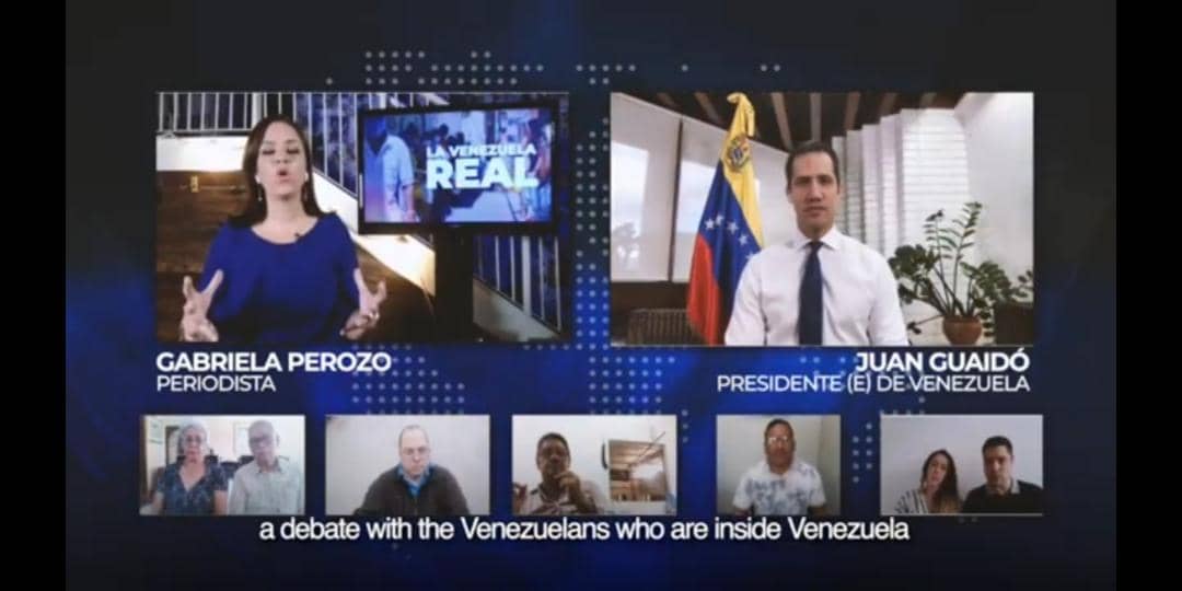 Venezolanos en el exterior mantuvieron un cara a cara con Guaidó:  Esto fue lo que pasó (VIDEO)