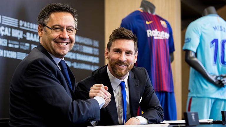 Messi se querellará contra Bartomeu, Tusquets y tres sospechosos más del Barça por la filtración de su contrato