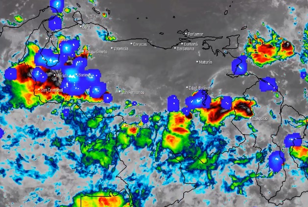 El estado del tiempo en Venezuela este viernes #9abr, según el Inameh