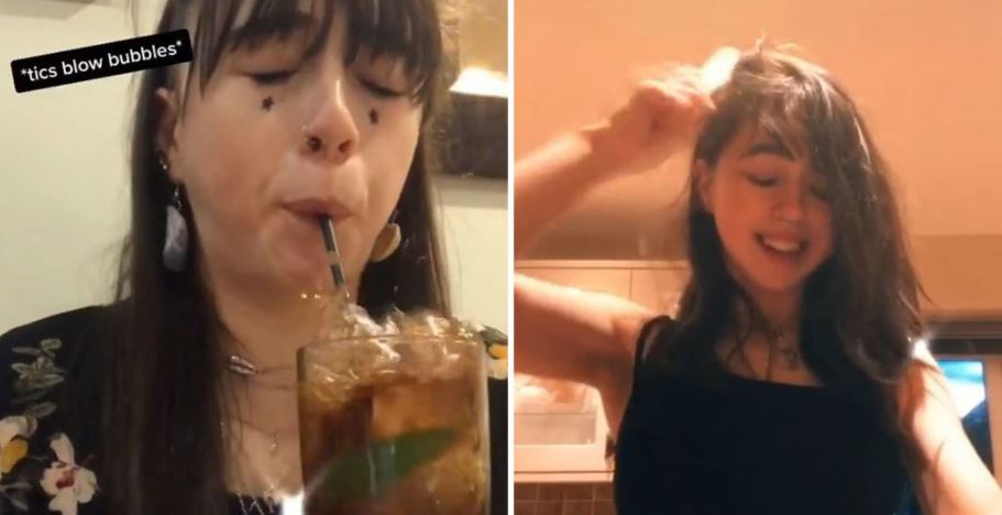 En VIDEO: Estrella de TikTok mostró cómo es vivir con síndrome de Tourette