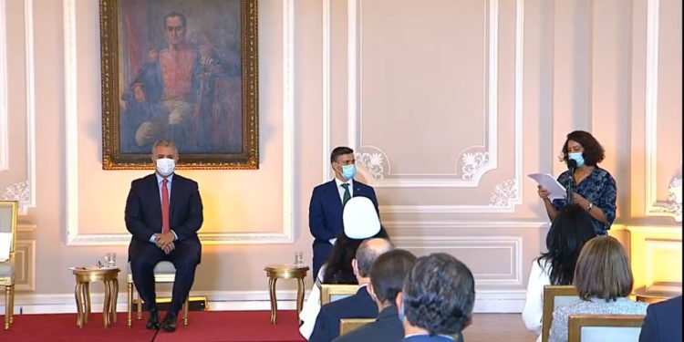 Leopoldo López se reúne con Iván Duque en el Palacio de Nariño