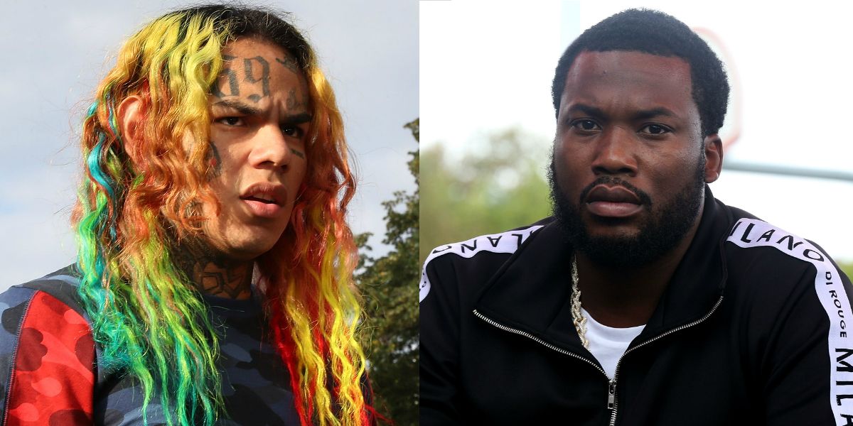 Raperos Tekashi y Meek Mill protagonizaron tremenda pelea en un club de Atlanta