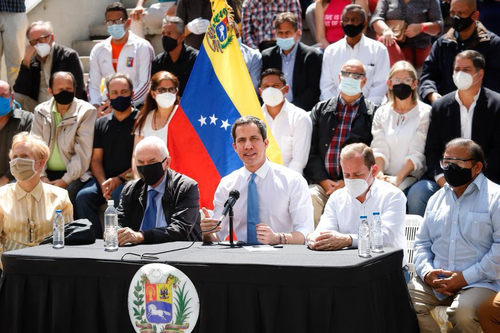 Guaidó enfatizó que urge hacer todos los esfuerzos por salvar vidas en Venezuela