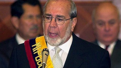 Muere expresidente Gustavo Noboa, artífice de dolarización en Ecuador