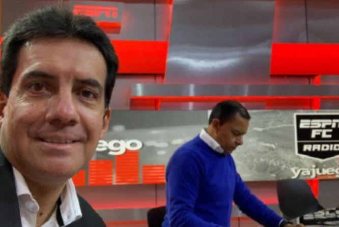 ¡SUSTO! Comentarista de Espn sufrió doloroso accidente durante transmisión de programa en vivo (Video)