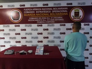 GNB detuvo a supuesto estadounidense manipulando un dron en San Antonio del Táchira
