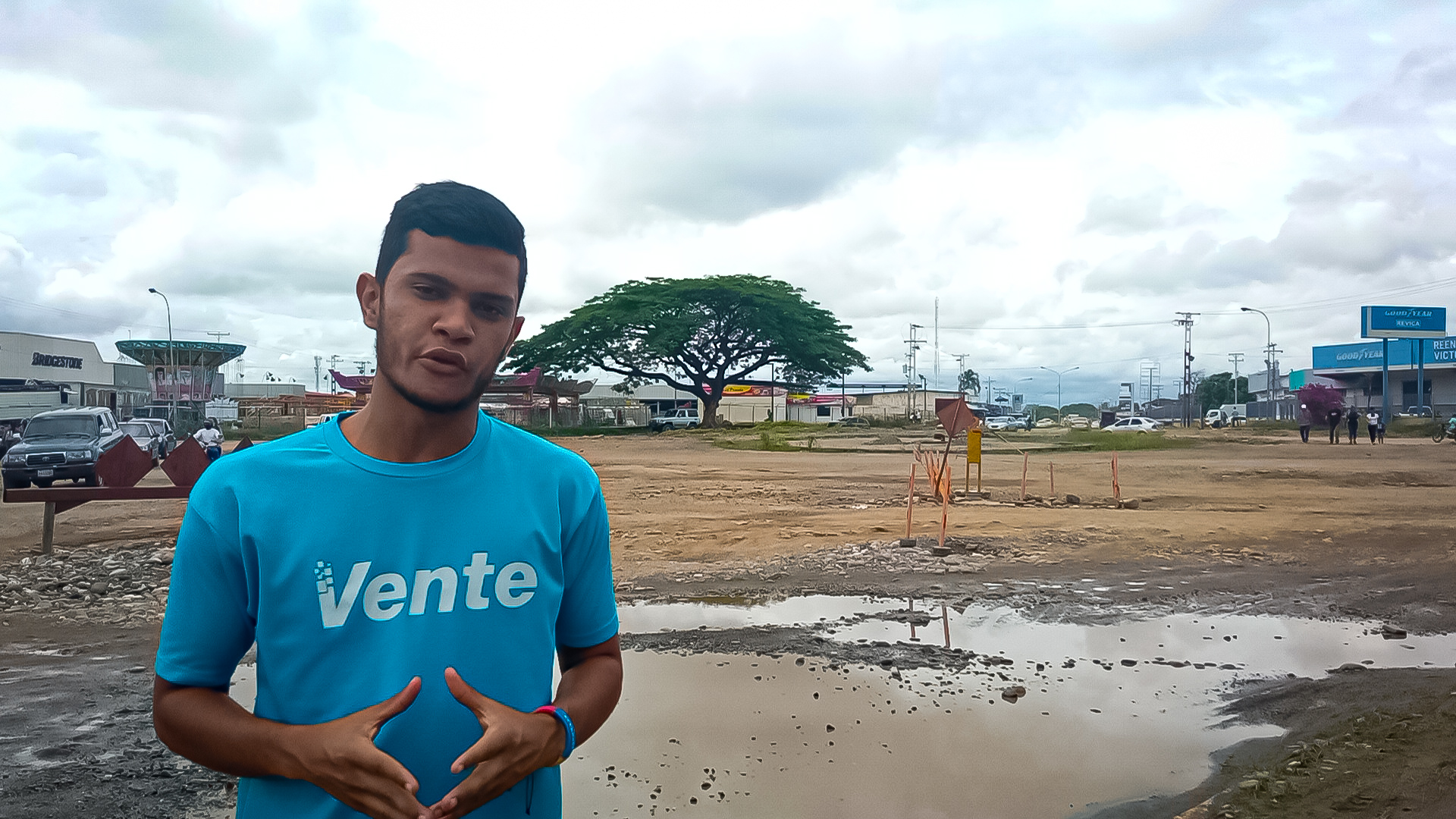 Emanuel Figueroa denunció la paralización de la Redoma Cacique Coromoto en Guanare