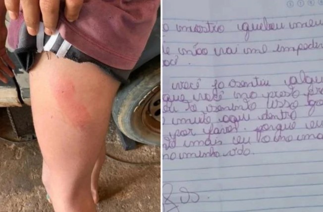 “No puedo soportarlo más”: La desesperada carta de un joven golpeado por su padre en Brasil