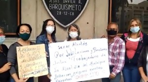 Trabajadores de la alcaldía de Iribarren denuncian despidos arbitrarios