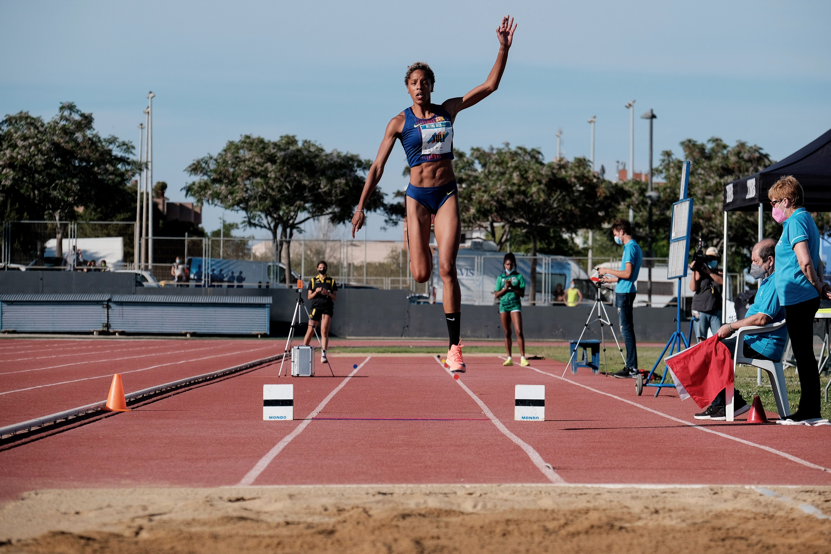 Yulimar Rojas conquistó la medalla de plata en la Copa Iberdrola de Madrid (VIDEO)