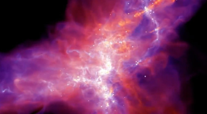 La increíble simulación que muestra cómo nacen las estrellas bebés (VIDEO)
