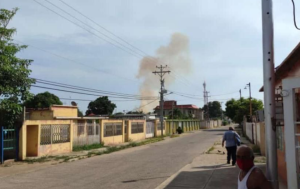 En VIDEO: Fuerte explosión en una subestación eléctrica de Lagunillas, Zulia