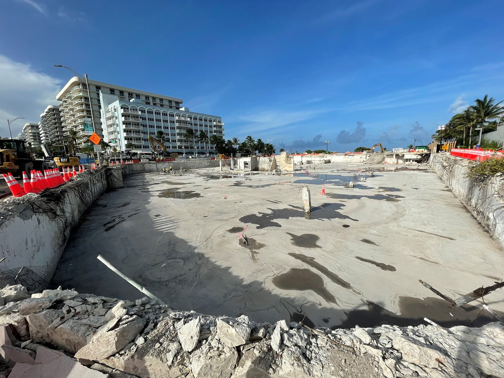 Finalizó tarea de recuperación de cuerpos en derrumbe de edificio en Miami