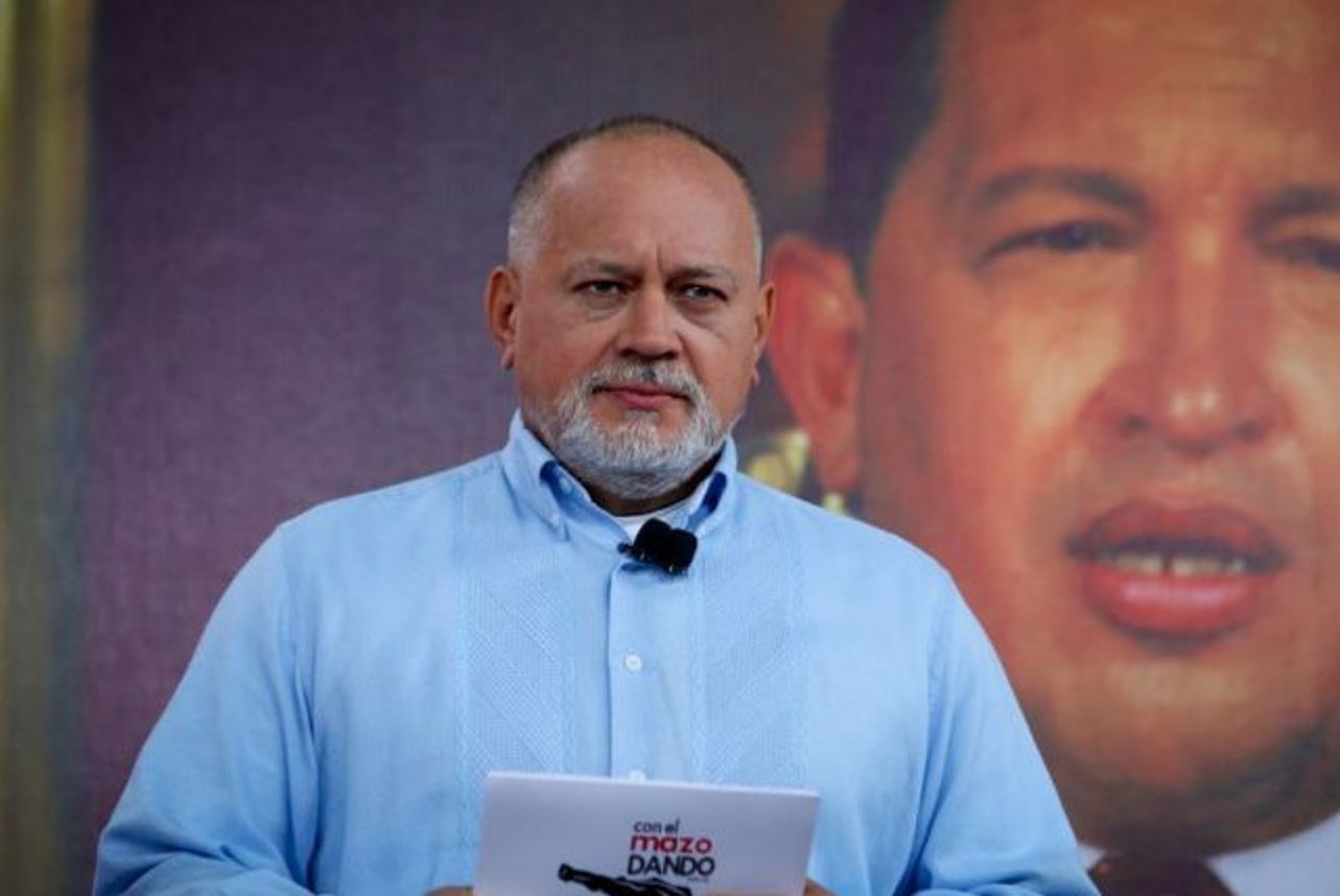 Diosdado Cabello suspendió su programa por “un pequeño brote de Covid-19”
