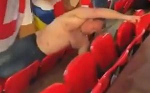 ¡El mejor VIDEO de la Eurocopa! Se cayó mientras celebraba borracho en Wembley