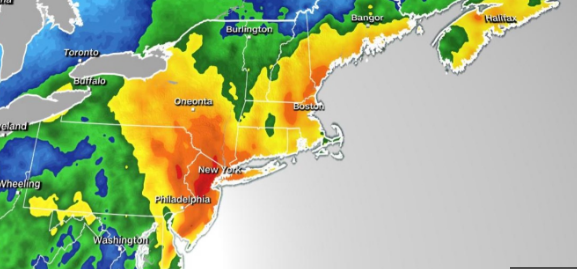 Millones de personas en Nueva York y Nueva Jersey están bajo amenaza de inundaciones (VIDEO)