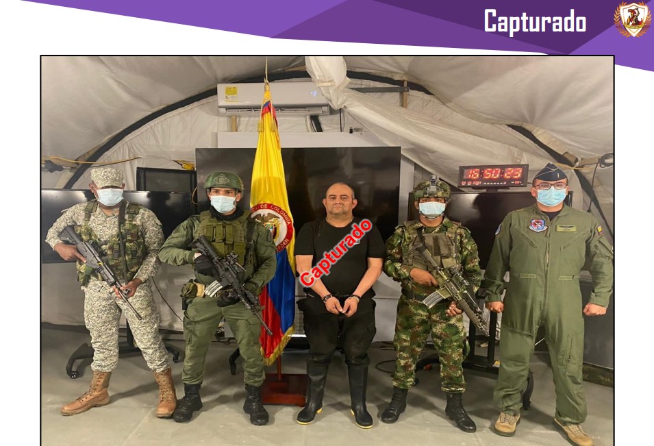 Alias “Otoniel”, el narcotraficante más buscado de Colombia, termina su carrera