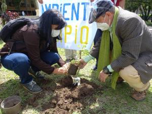 Diputada Mildred Carrero participó en actividad ambiental en Mérida