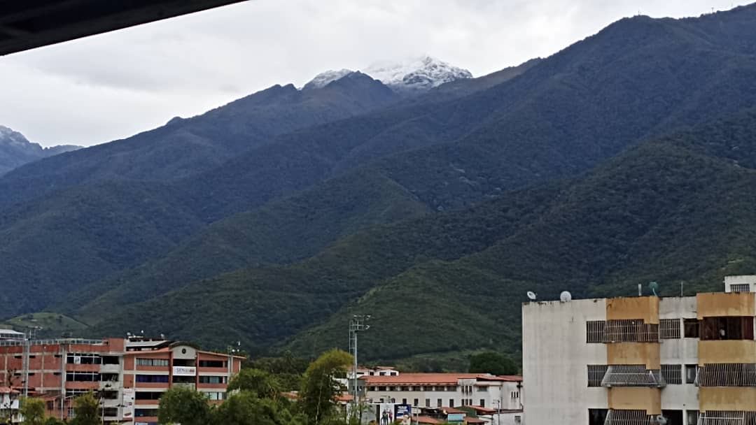 Mérida amaneció con nevadas pero sin teleférico para disfrutarlas este #27Oct (FOTOS)