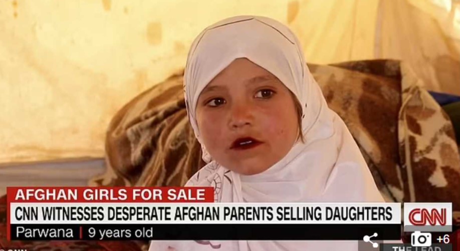“Me vendieron porque no tenemos comida”: El desgarrador testimonio de niña afgana de nueve años