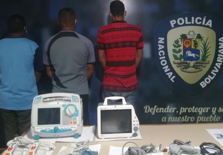 Un sargento entre los delincuentes detenidos por robar el Hospital Militar en Noche Buena