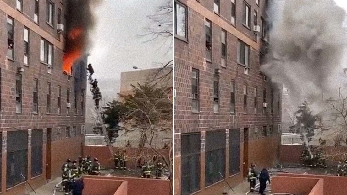 Incendio de gran magnitud en Nueva York deja más de 60 heridos (VIDEOS)