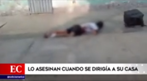 Venezolano es asesinado cuando se dirigía a su casa tras culminar su trabajo de delivery en Perú