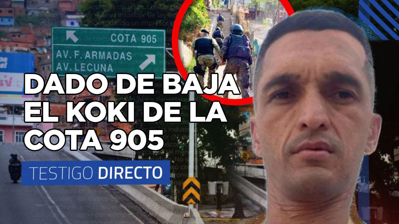 Testigo Directo: Dieron de baja a “el Koki”, cabecilla criminal de la Cota 905 (Video)