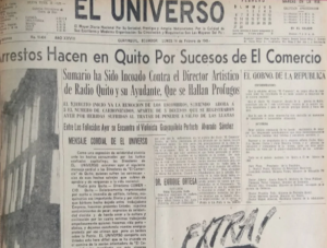 El día que los marcianos invadieron Quito y dejaron cinco muertos y un diario incendiado