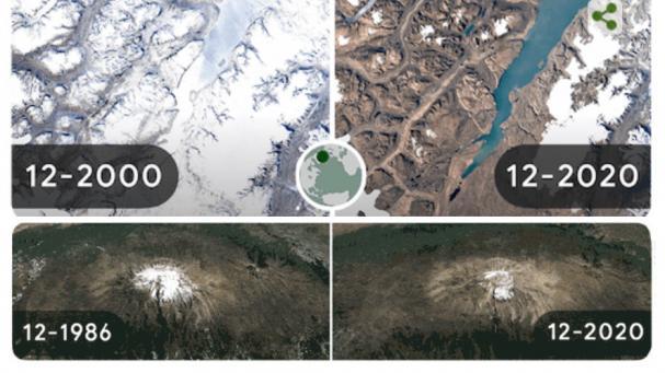 Día de la Tierra: el doodle de Google que refleja el impacto del cambio climático (FOTO)
