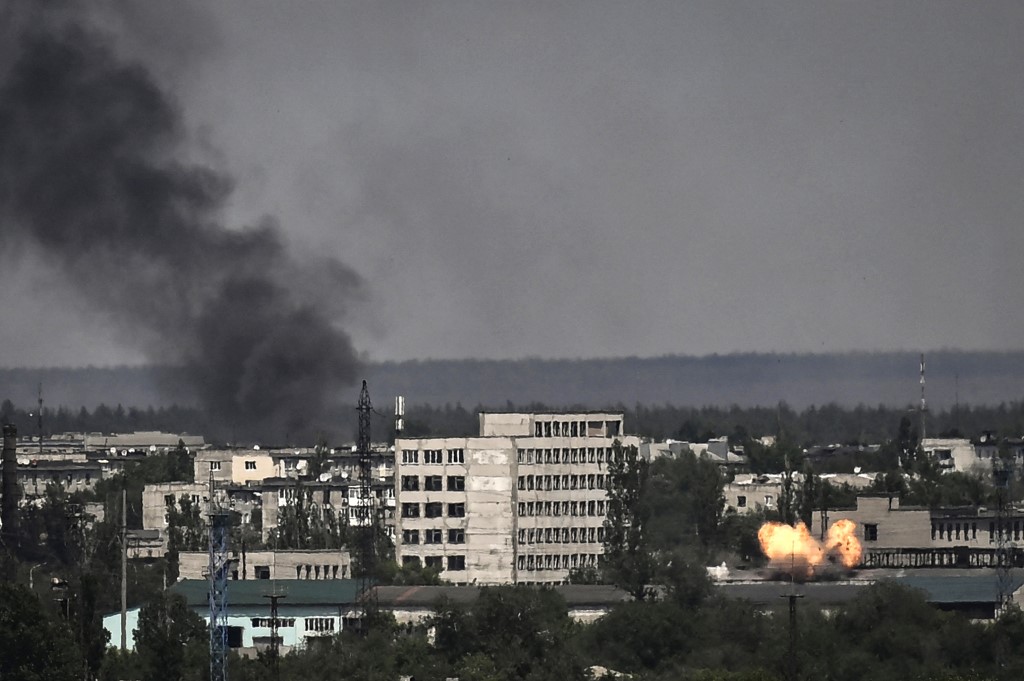 Ucrania aseguró que controla la mitad de la ciudad de Severodonetsk