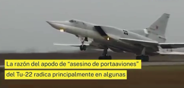Así es el Tu-22M3, el bombardero ruso “asesino de portaaviones” que Putin esta usando contra Ucrania