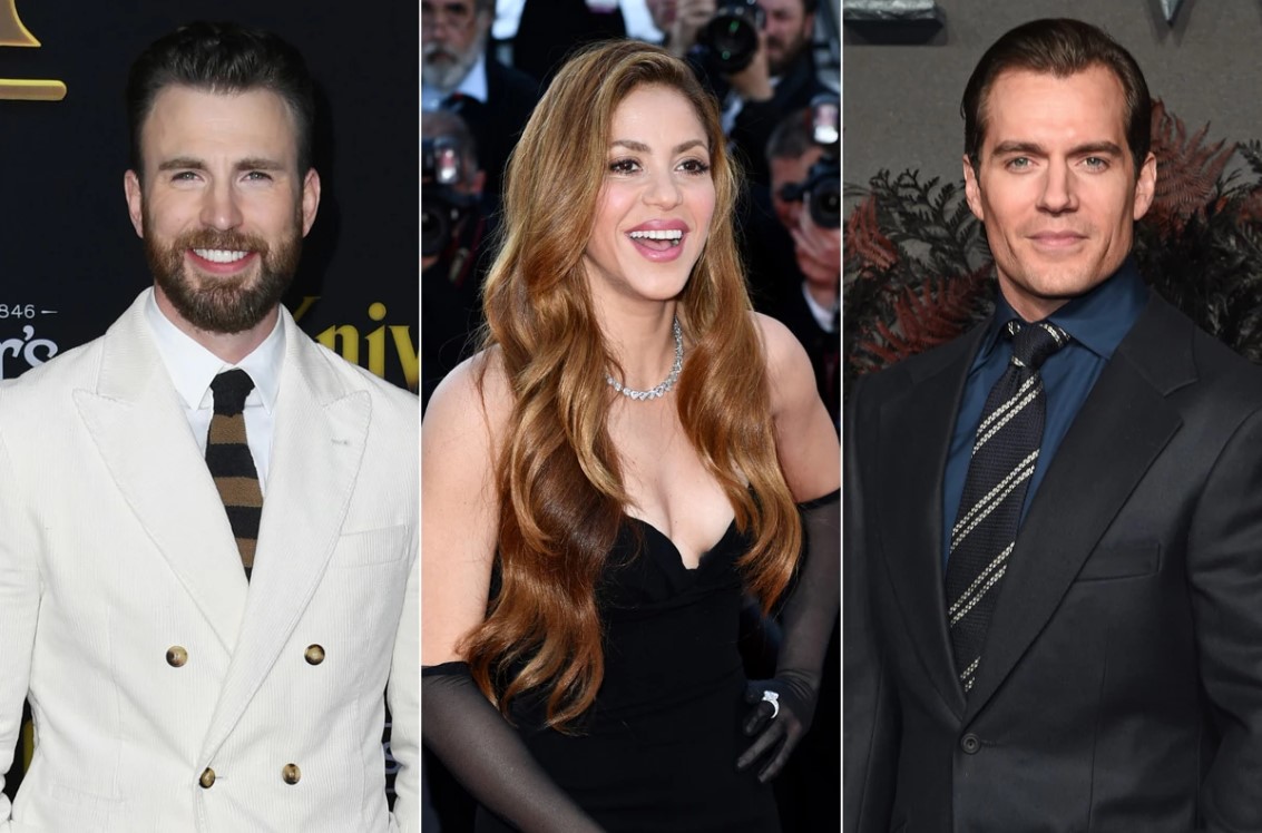 Henry Cavill y Chris Evans, ¿primeros pretendientes de Shakira tras su supuesta ruptura con Piqué?