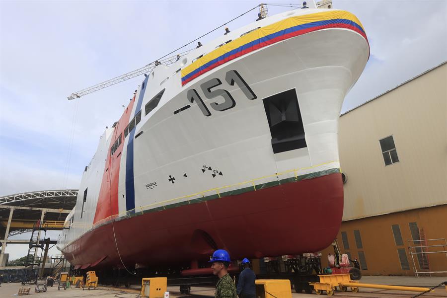 ARC Simón Bolívar, el buque de investigación científica para misiones antárticas